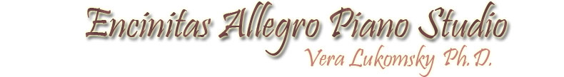 Encinitas Allegro Piano Studio - Vera Lukomsky